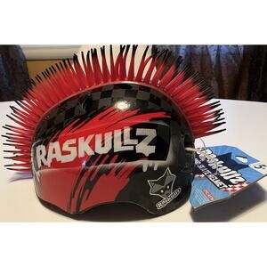 Raskullz Mohawk Bike Skate Helmet. Ages 5+. NWT